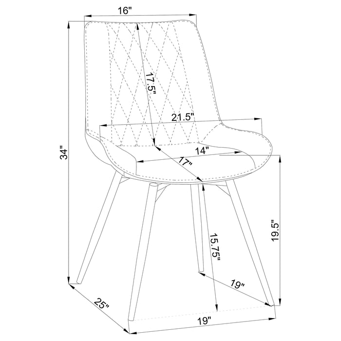 Diggs Swivel Dining Side Chair