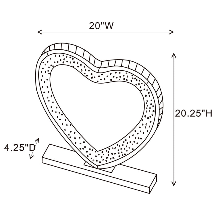 Euston Makeup Vanity LED Table Mirror