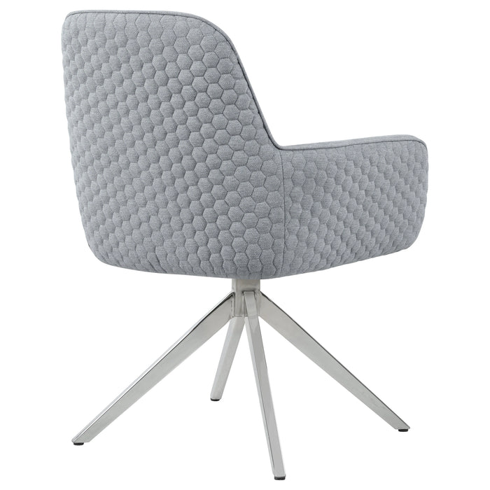 Abby Swivel Dining Arm Chair