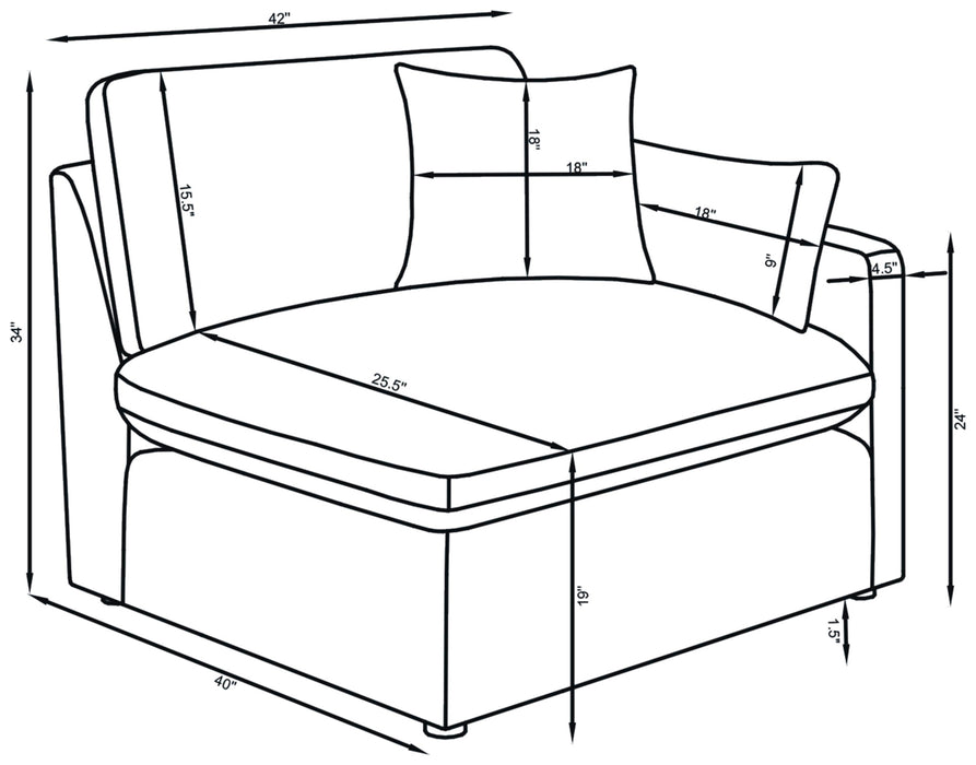 Hobson Corner Chair Sectionals