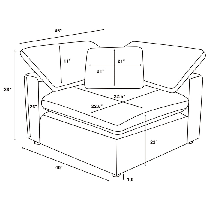 Raleigh Modular Sectional Sofa