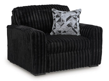 Midnight-Madness Oversized Chair