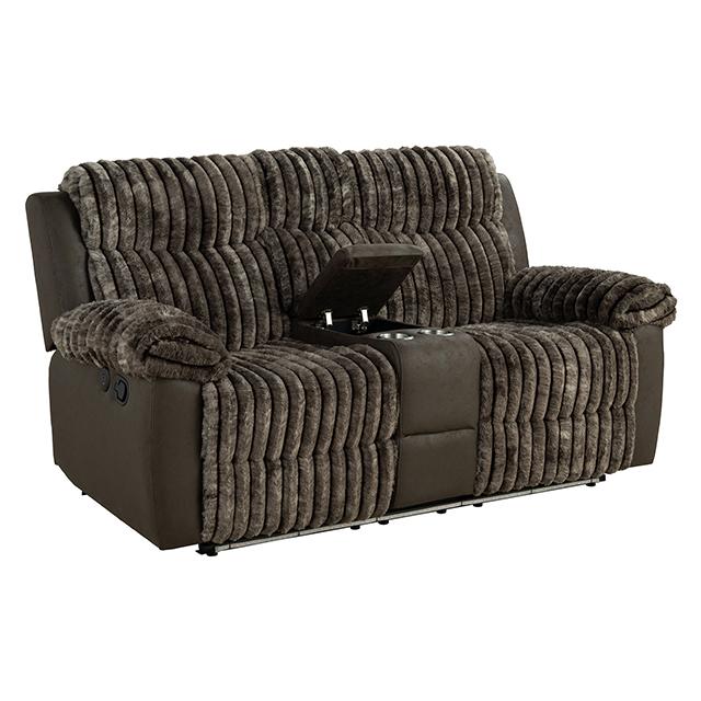 Dionysus Manual Reclining Loveseat Brown