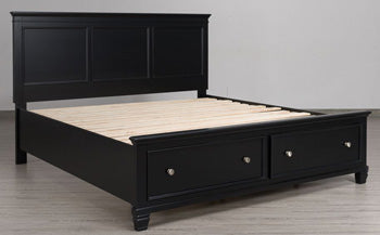 Lanolee Panel Storage Bed
