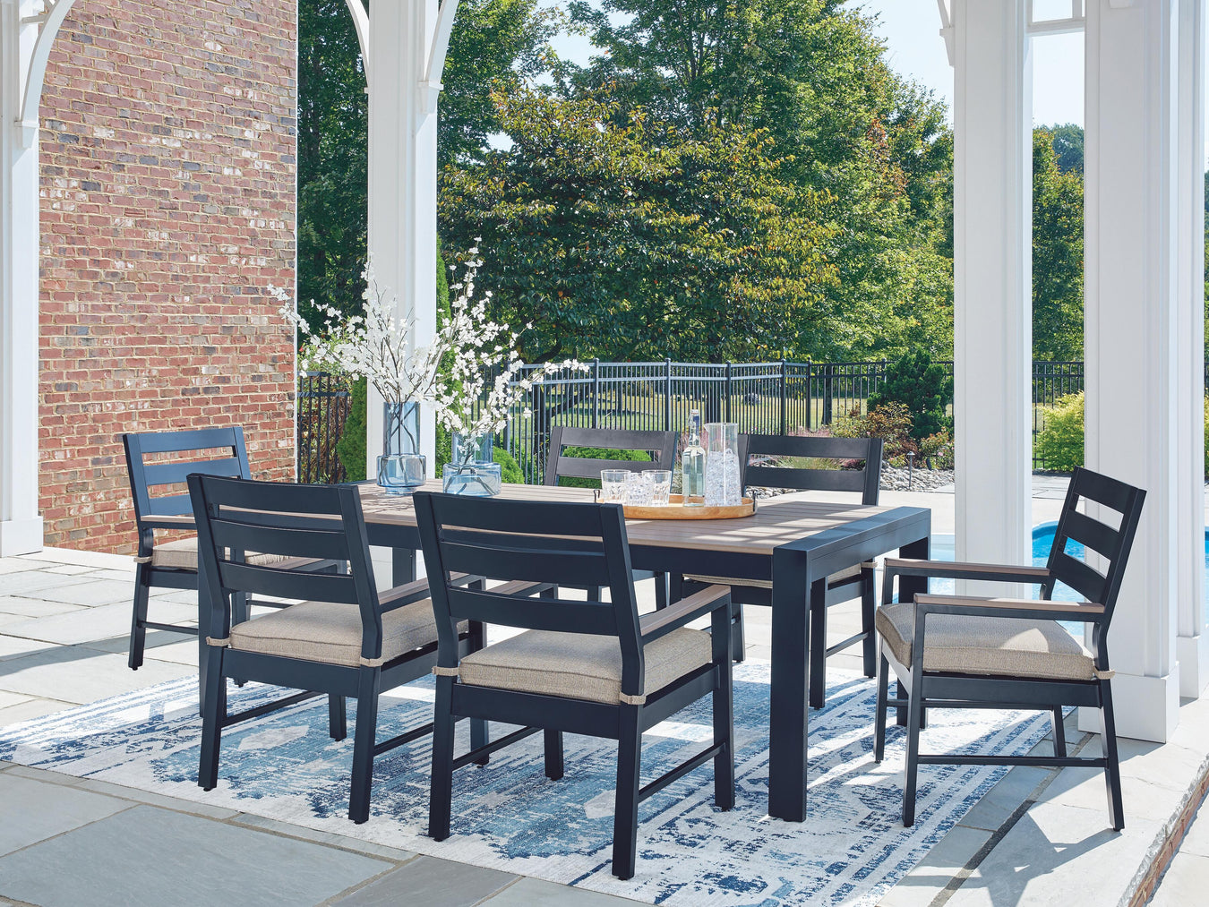 Navy Blue/Driftwood