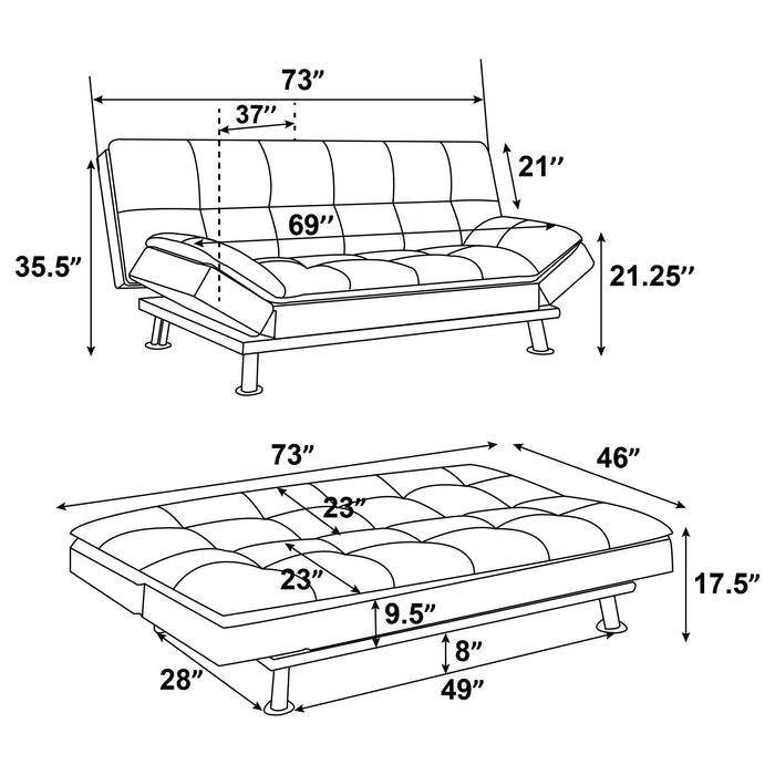 Dilleston Convertible Sofa Bed