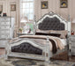 Cosmos Pamela Queen Poster Bed in Silver image